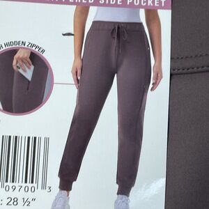 32 Degrees Women's M Activewear Pants Brown H0202